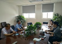 苏州市水生态学会副理事长张文波在苏州水利设计研究院进行技术交流